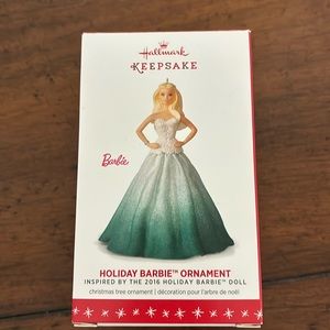 New in box .. Disney Barbie ornament